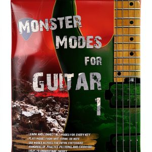 Heavy Metal Music Book – Monster Modes Volume 1 Print Replica-0